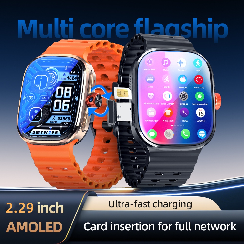 Smartwatch Face - สมาร์ทวอทช์ P2 5G LTE ระบบปฏิบัติการ Android