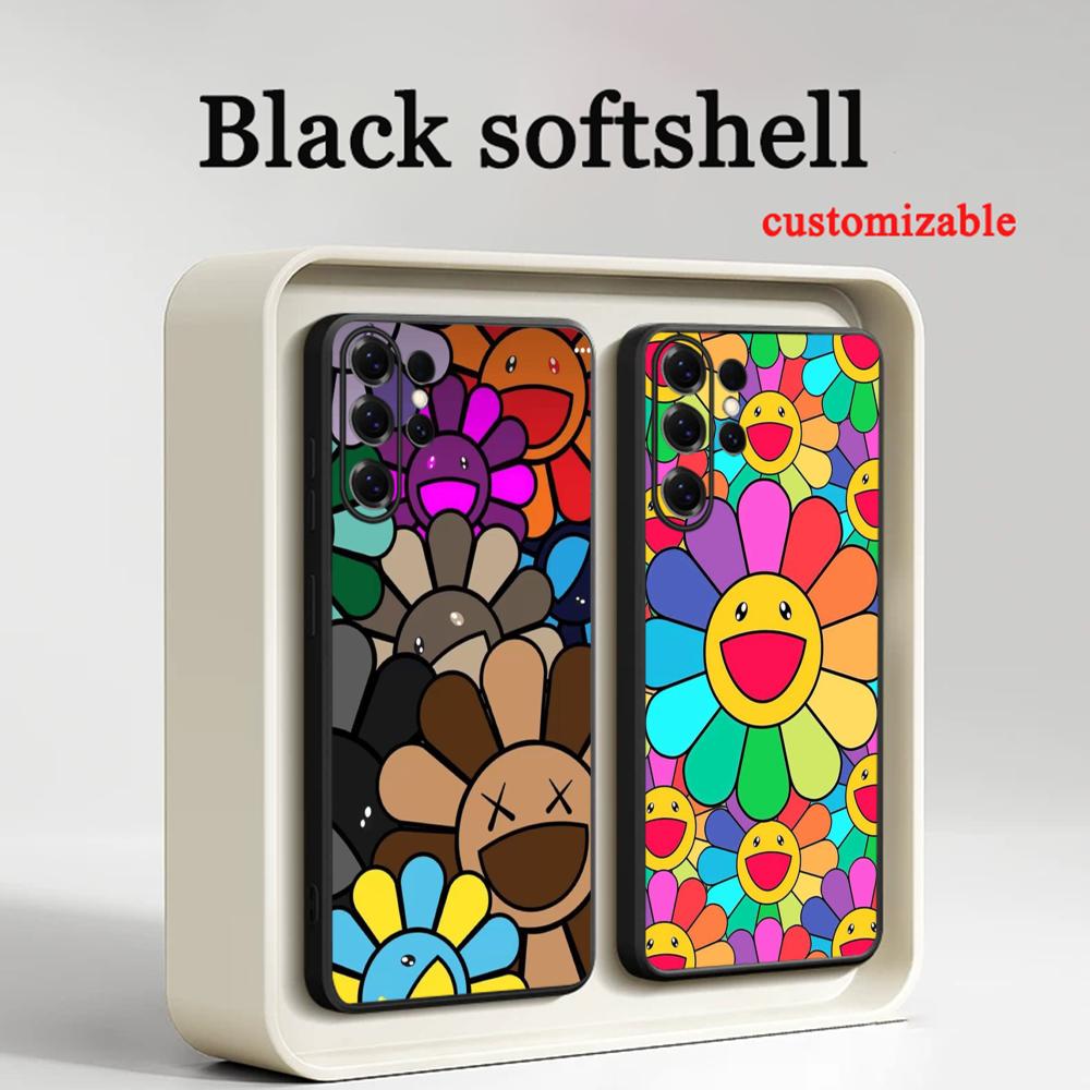 Samsung Galaxy S24 - ภาพวาดเอ็ม-มุราคามิศิลปินชาวญี่ปุ่นเคสโทรศัพท์สำหรับซัมซุงกาแล็กซี่ S26 S25 S24 S23 S22