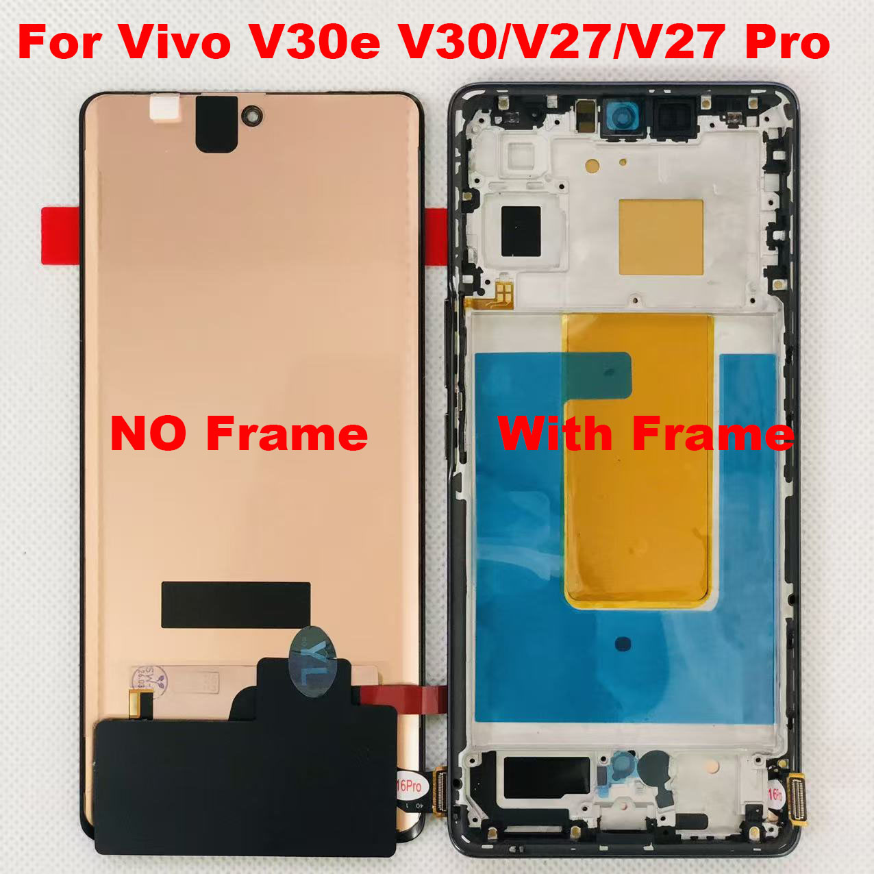 Vivo V40 - AMOLEDเดิมสําหรับVivo V30e V30 จอแสดงผลLCD + แผงDigitizerสําหรับVivo