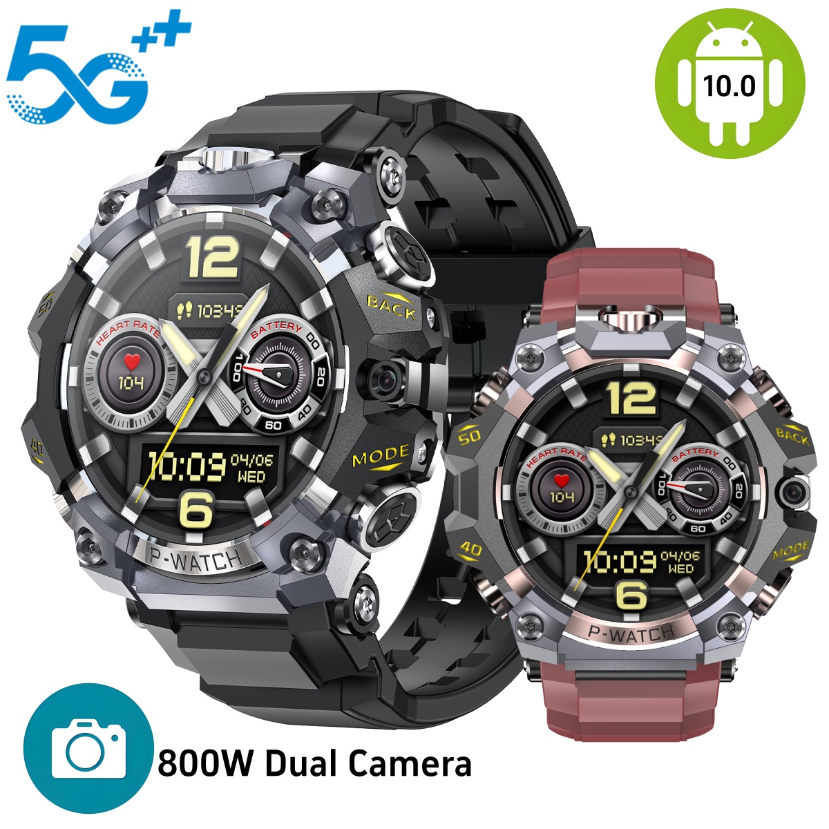 Smartwatch Id - สมาร์ทวอทช์ Q668 ระบบ Android 10.0 หน้าจอ