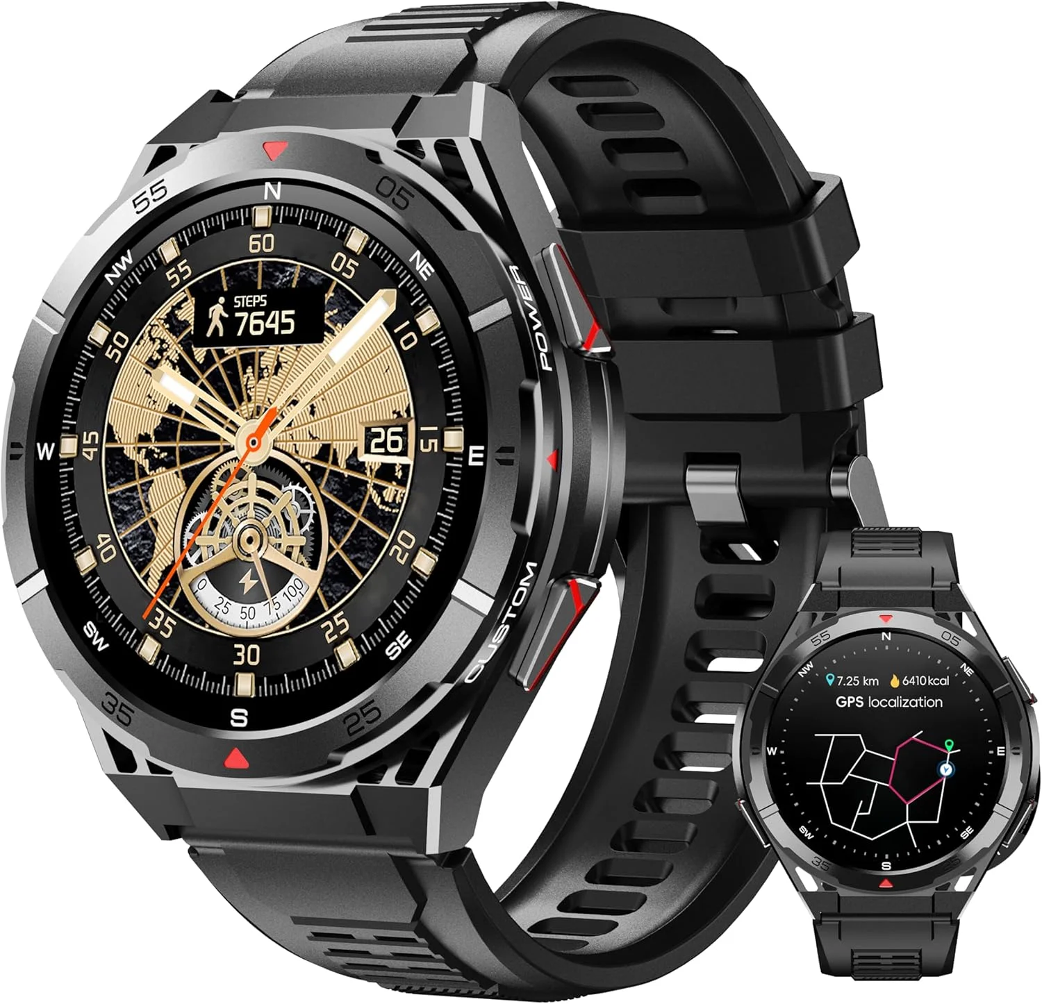 Smartwatch X2 - YTOM Premium GPS สมาร์ทนาฬิกา Ultra HD
