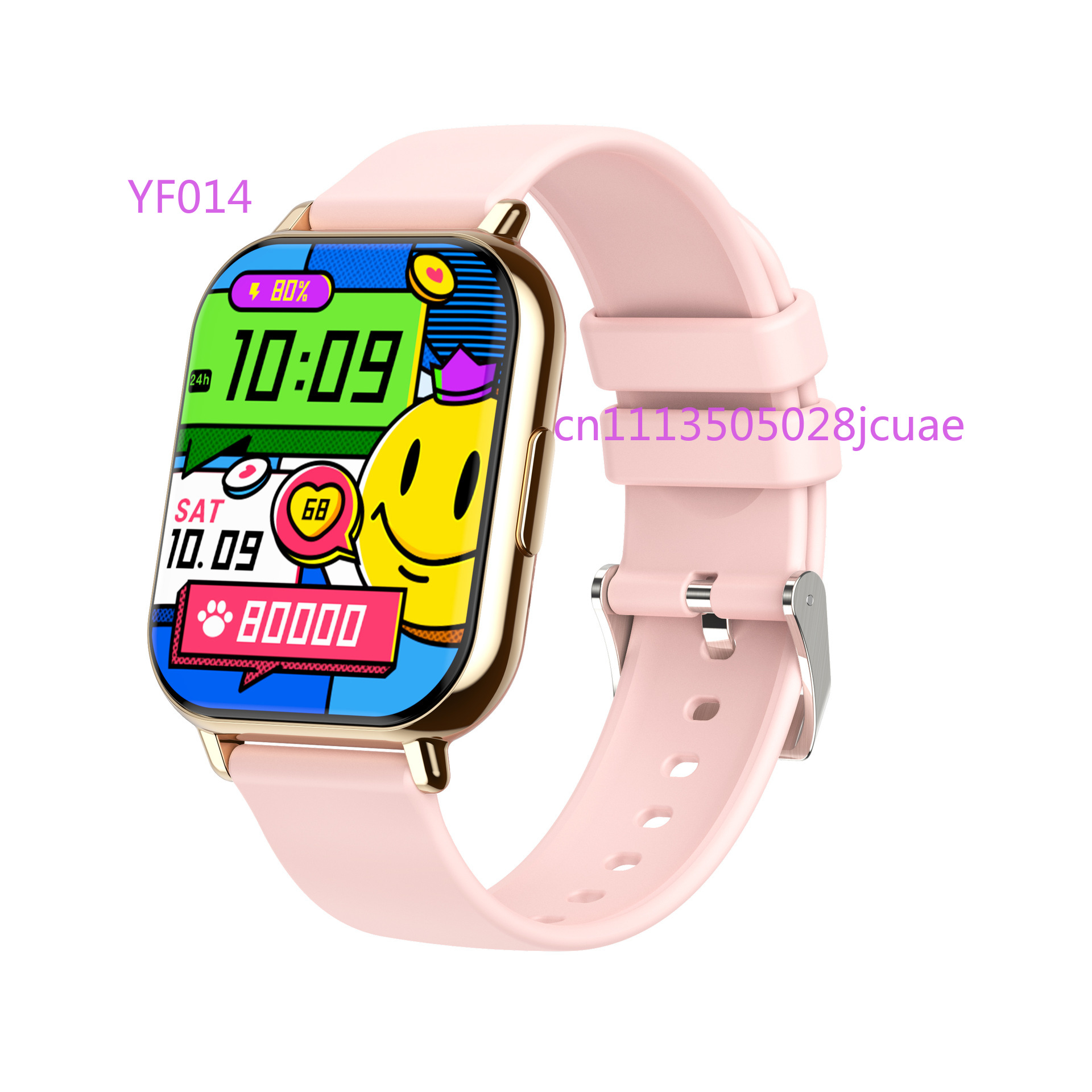 Smartwatch Touch - นาฬิกาอัจฉริยะ H9Plus หน้าจอ 1.83 นิ้ว นับก้าว