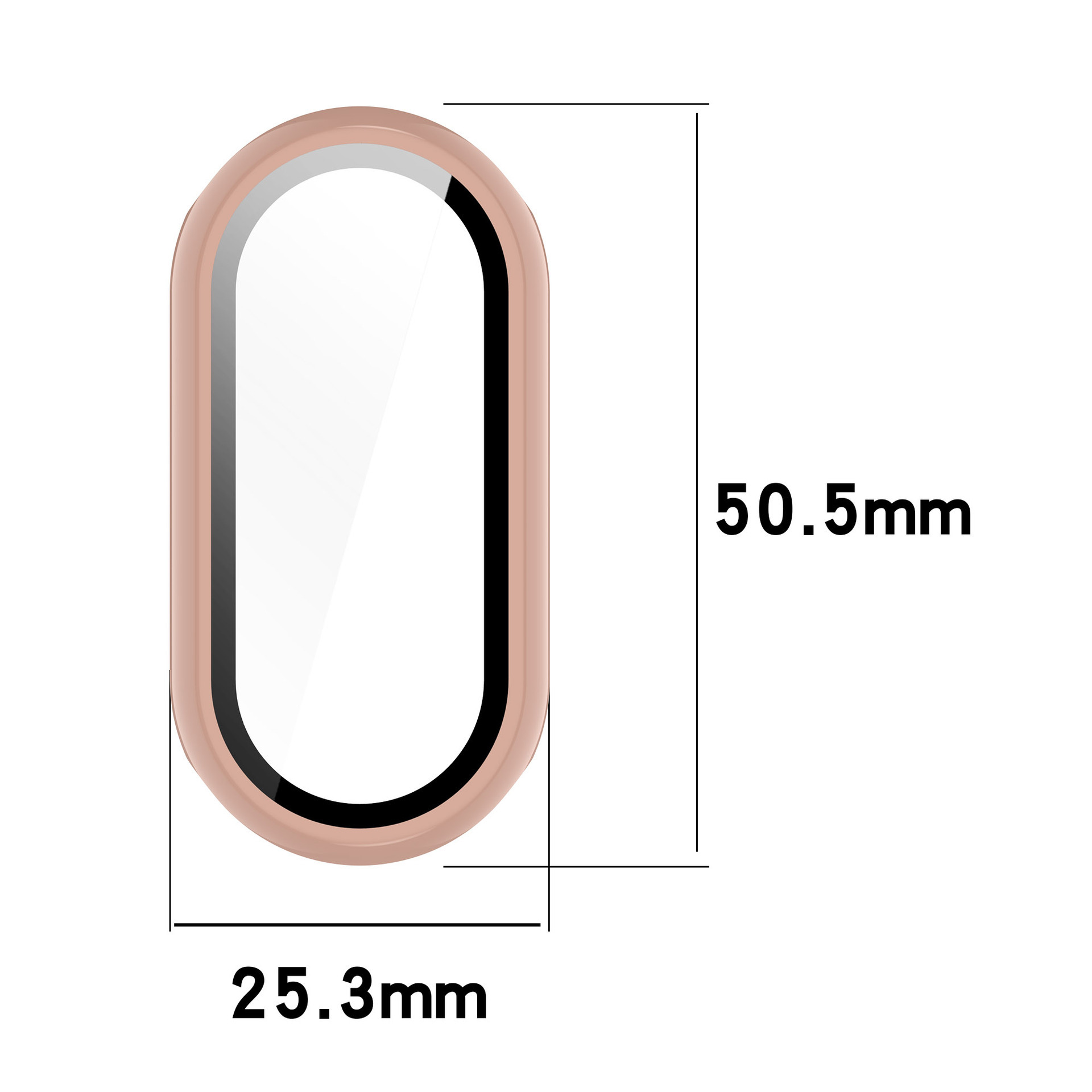 กระจกนิรภัย + PCสําหรับXiaomi  - Smart Watch Accessories บทวิจารณ์และราคา