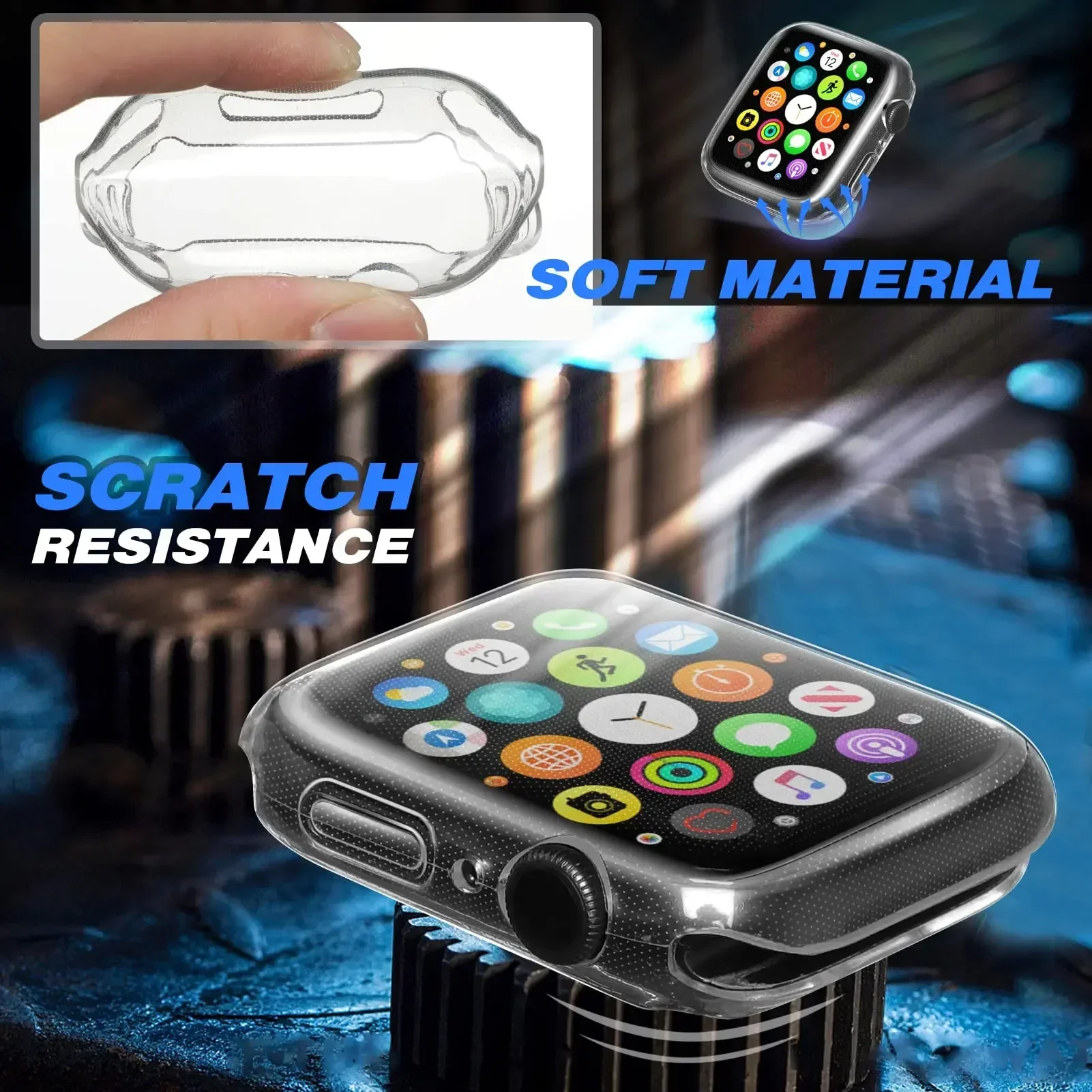 สําหรับ Apple Watch Case 44 มม - Garmin Smartwatch Accessories บทวิจารณ์และราคา