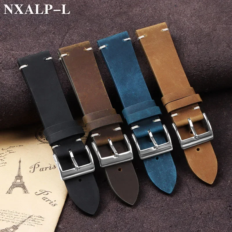 Vintage น้ํามันขี้ผึ้งหนังนาฬิ - Nylon Nato Strap บทวิจารณ์และราคา