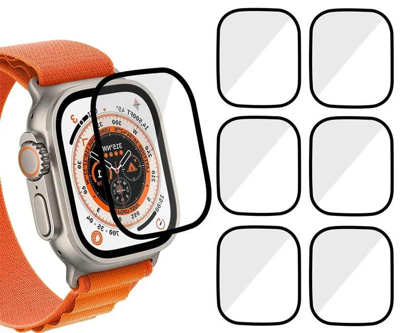 ตัวป้องกันหน้าจอ 3D ฟิล์มกระจก - Apple Smartwatch Accessories บทวิจารณ์และราคา