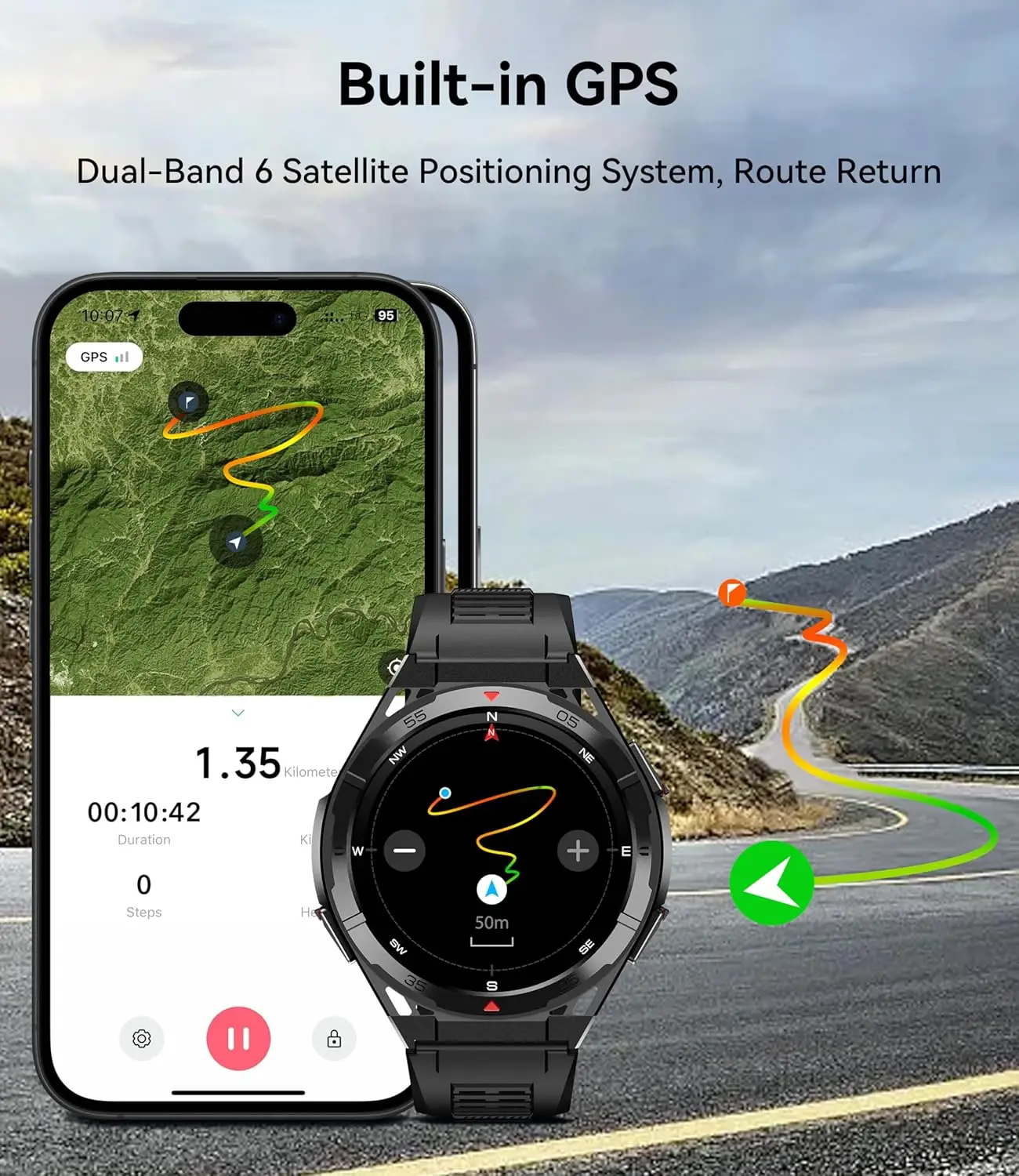 YTOM Premium GPS สมาร์ทนาฬิกา  - Smartwatch X2 บทวิจารณ์และราคา