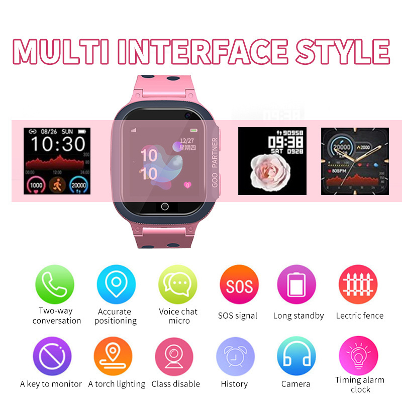 เด็กดูสมาร์ทนาฬิกาอัจฉริยะกันน - Smartwatch Touch บทวิจารณ์และราคา