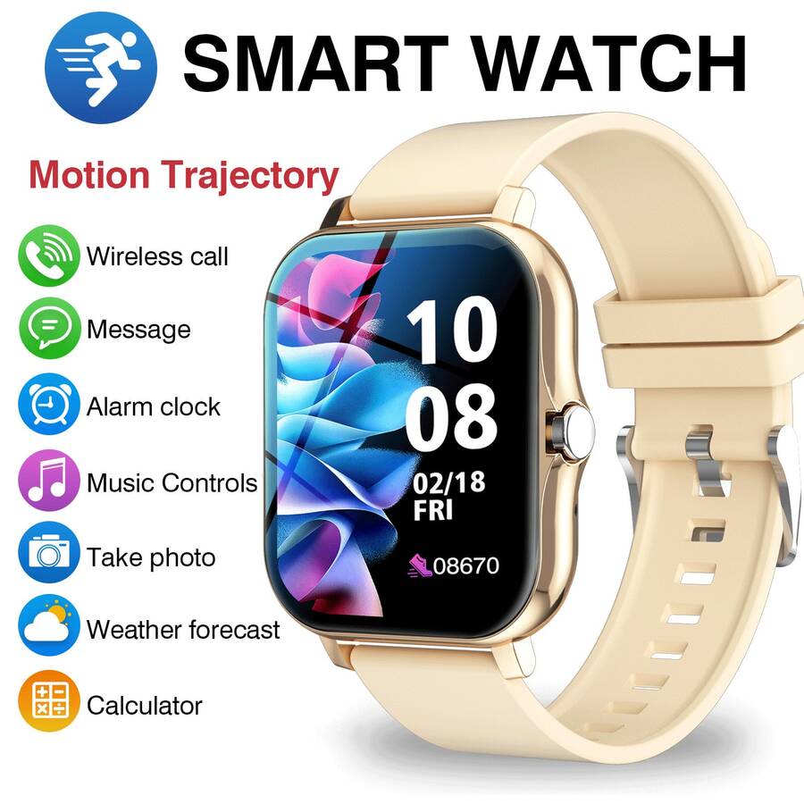 สมาร์ทวอทช์พร้อมฟังก์ชันโทรไร้ - Smartwatch Touch บทวิจารณ์และราคา