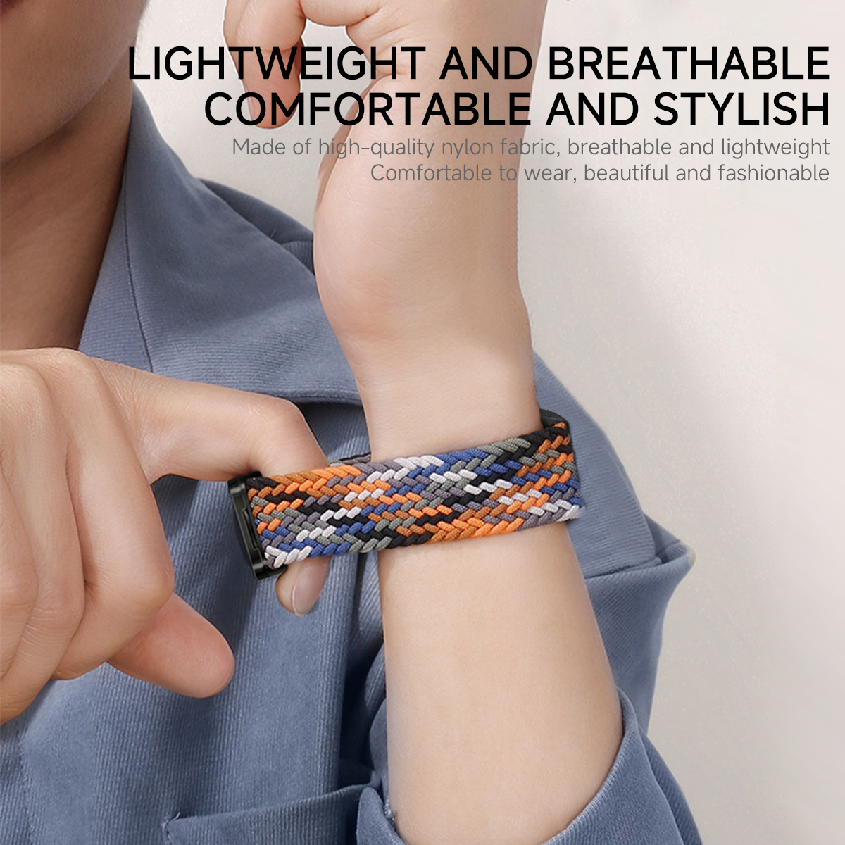 สายนาฬิกาแม่เหล็กไนลอนสำหรับ S - Solo Loop Strap บทวิจารณ์และราคา