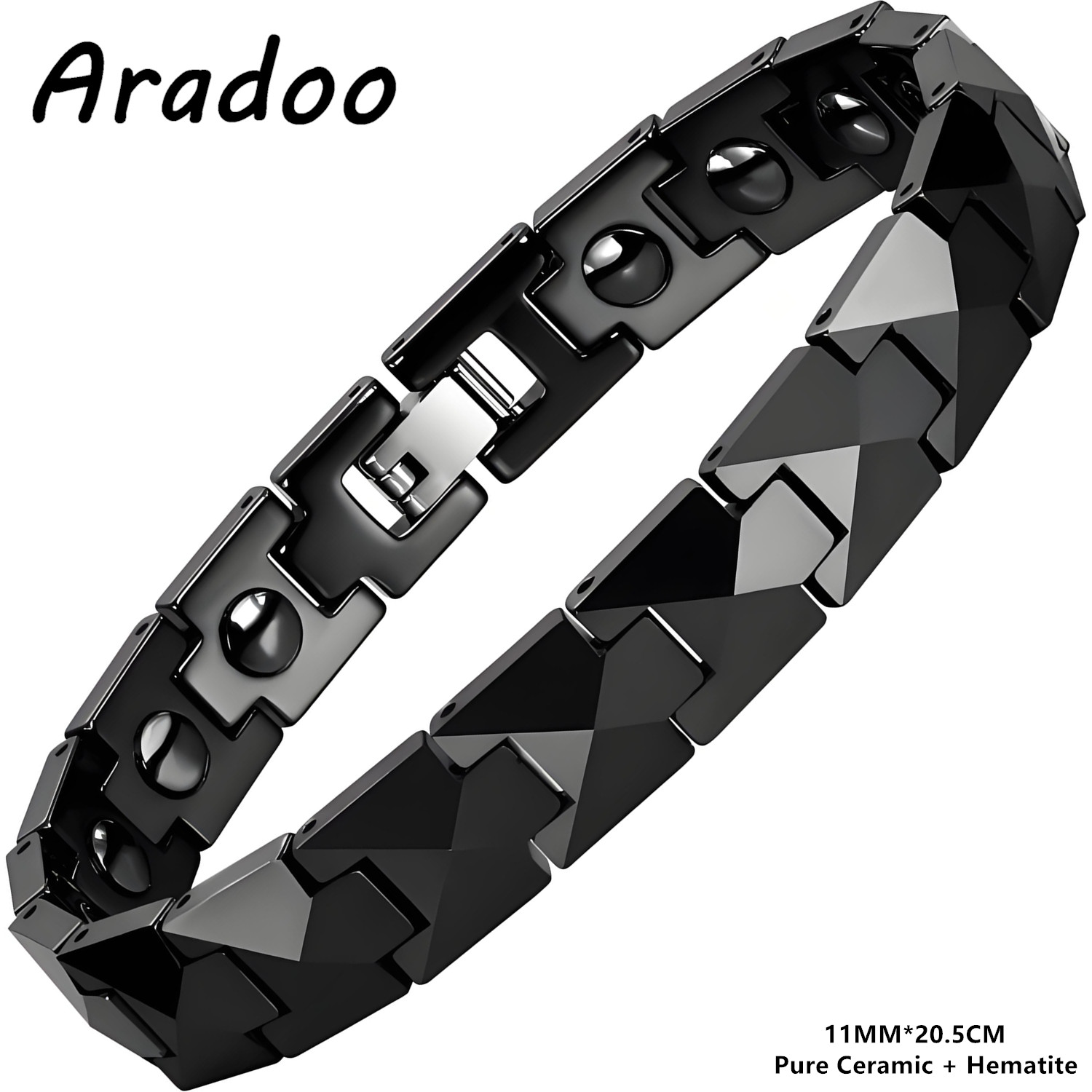 ARADOO พรีเมี่ยมสร้อยข้อมือเซร - Ceramic Link Bracelet บทวิจารณ์และราคา