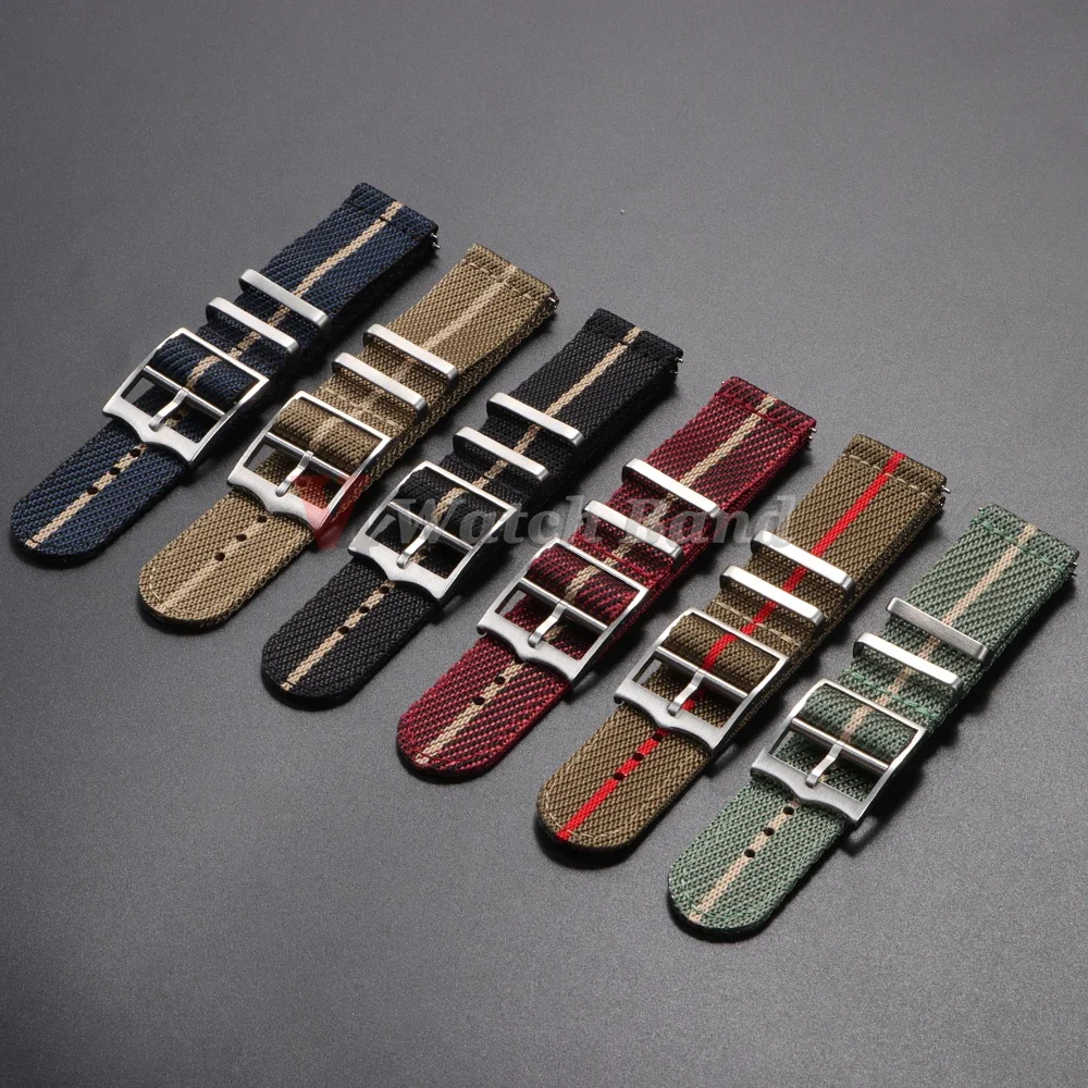 20 22 มม.ไนลอนสําหรับ TUDOR สํ - Nylon Nato Strap บทวิจารณ์และราคา
