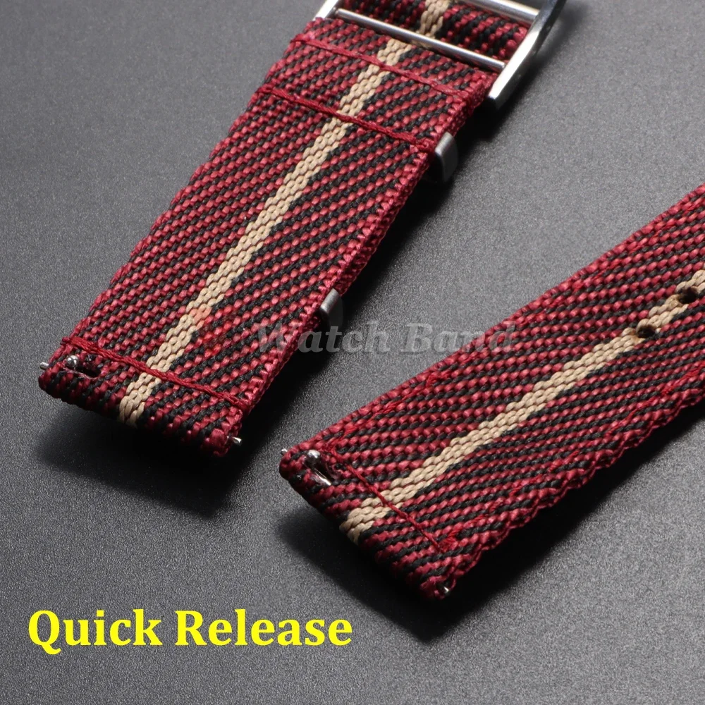 20 22 มม.ไนลอนสําหรับ TUDOR สํ - Nylon Nato Strap บทวิจารณ์และราคา