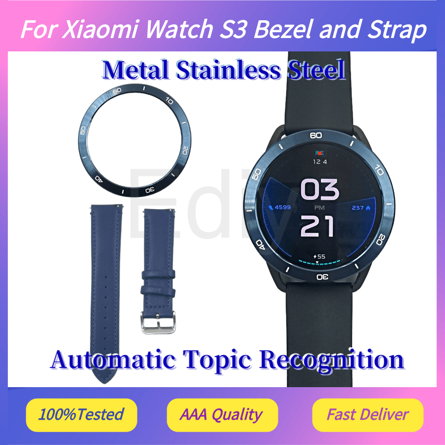 สำหรับ Xiaomi Watch S3 ขอบหน้า - Xiaomi Smartwatch S3 Accessories บทวิจารณ์และราคา