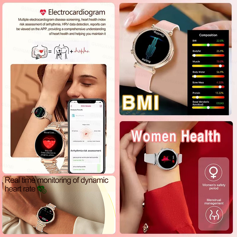 สมาร์ทวอทช์ใหม่ขนาด 1.27 นิ้ว  - Smartwatch Custom บทวิจารณ์และราคา