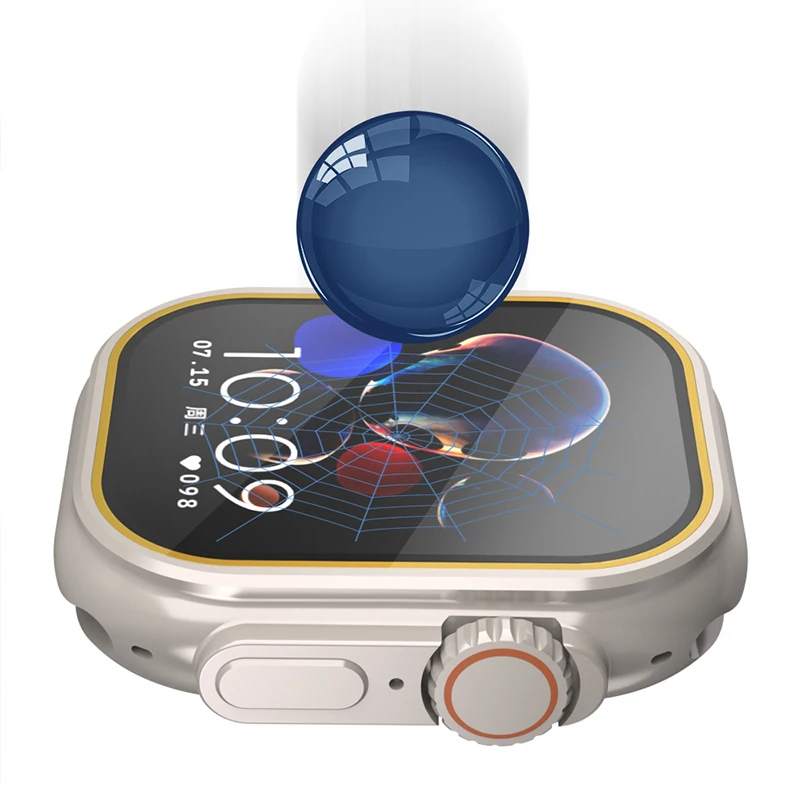 ฟิล์มกระจกนิรภัยสําหรับ Apple  - Smart Watch Accessories บทวิจารณ์และราคา