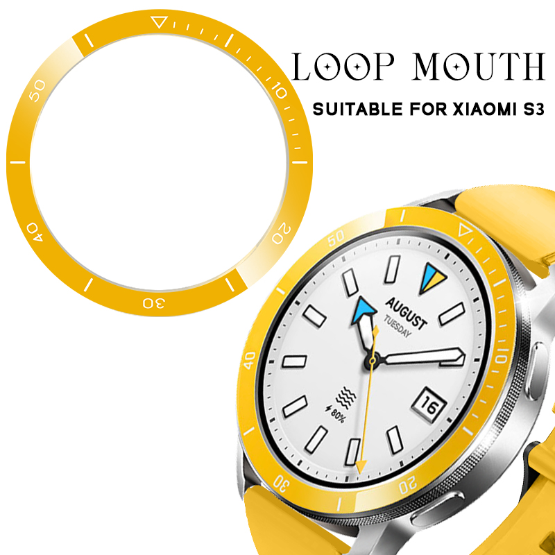 BEZEL แหวนสําหรับ Xiaomi นาฬิก - Xiaomi Smartwatch S4 Accessories บทวิจารณ์และราคา