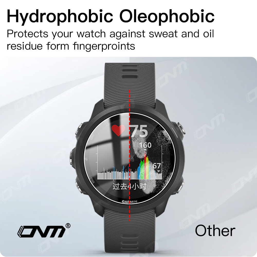 กระจกนิรภัย 9H สำหรับการ์มิน ฟ - Motorola Smartwatch Accessories บทวิจารณ์และราคา