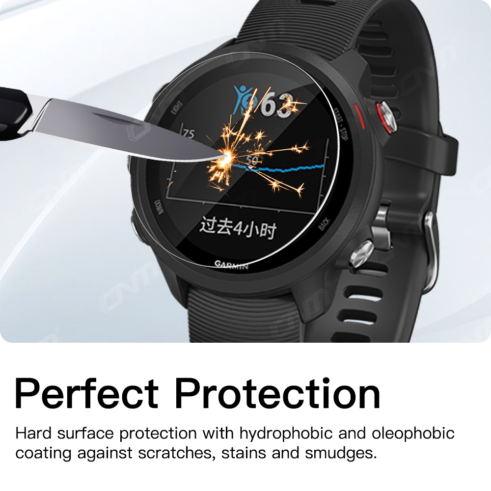กระจกนิรภัย 9H สำหรับการ์มิน ฟ - Motorola Smartwatch Accessories บทวิจารณ์และราคา