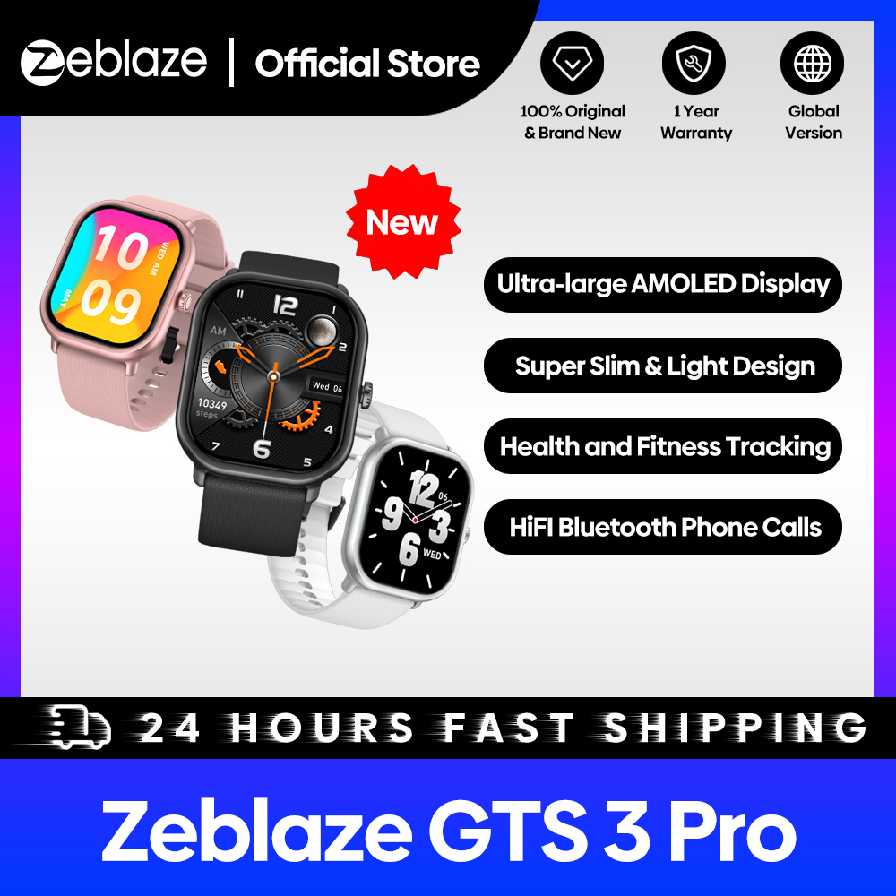 Zeblaze GTS 3 Pro สมาร์ทวอท์ชโ - Smartwatch Face บทวิจารณ์และราคา