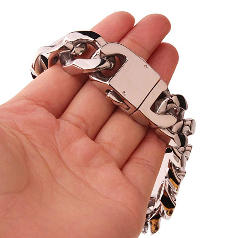 สร้อยข้อมือโซ่โค้งสไตล์คิวบาแน - Ceramic Link Bracelet บทวิจารณ์และราคา