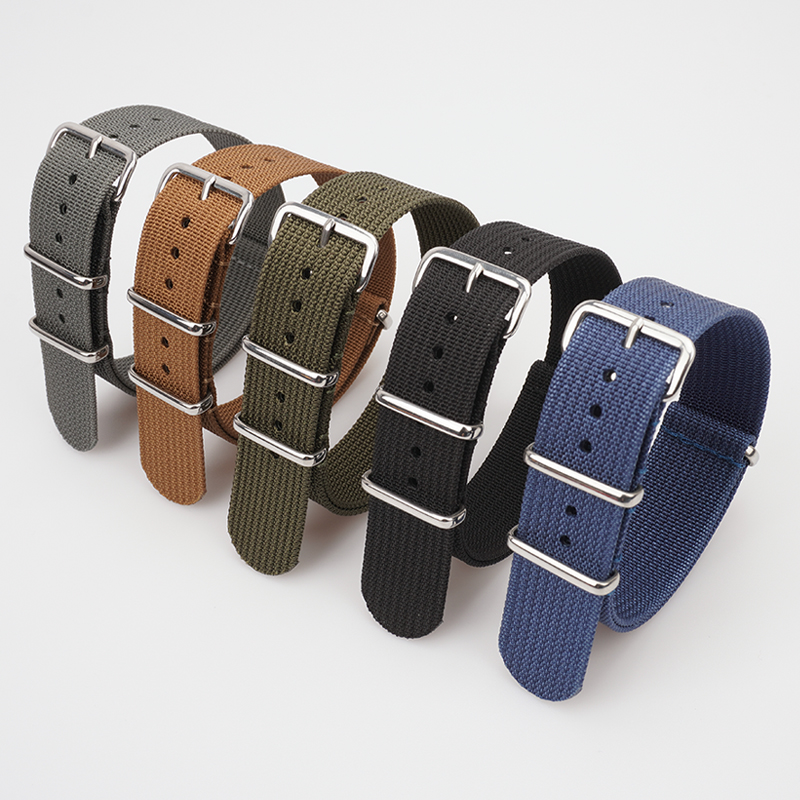 ไนลอนยางสําหรับ Seiko ทหาร Bal - Nylon Nato Strap บทวิจารณ์และราคา