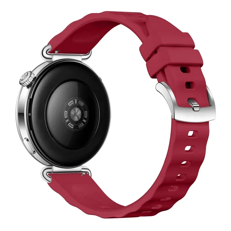สายซิลิโคนลายคลื่นขนาด 18 มม.  - Smartwatch X2 บทวิจารณ์และราคา