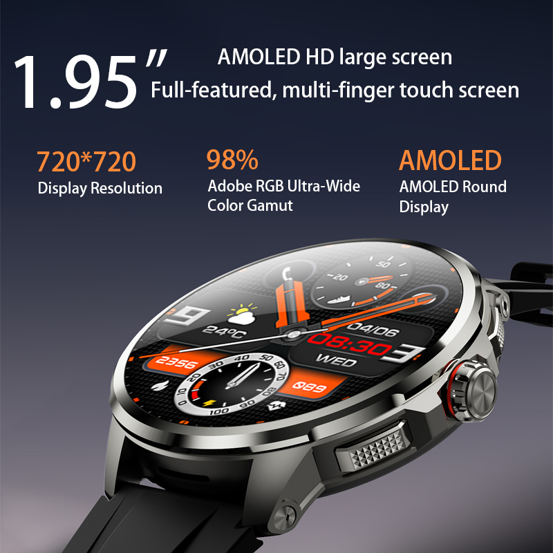 4G 5G LTE ระบบ Android 1.95 นิ - Smartwatch Instagram บทวิจารณ์และราคา