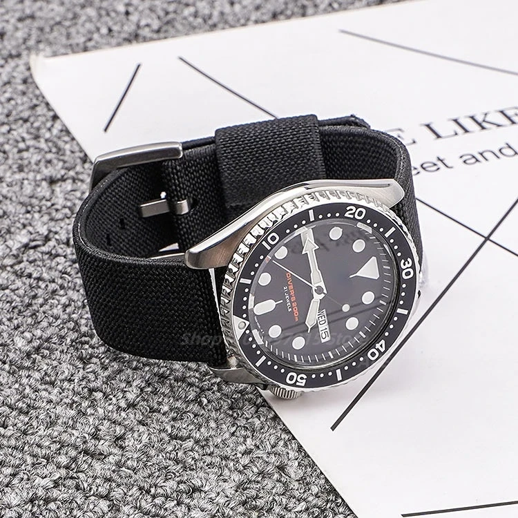 ไนลอน 18 มม.20 มม.22 มม.24 มม. - Nylon Nato Strap บทวิจารณ์และราคา