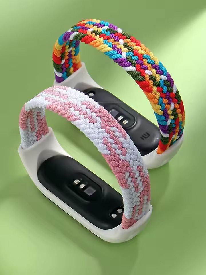 สําหรับMi band 7 8 6 5 ไนลอนSo - Solo Loop Strap บทวิจารณ์และราคา