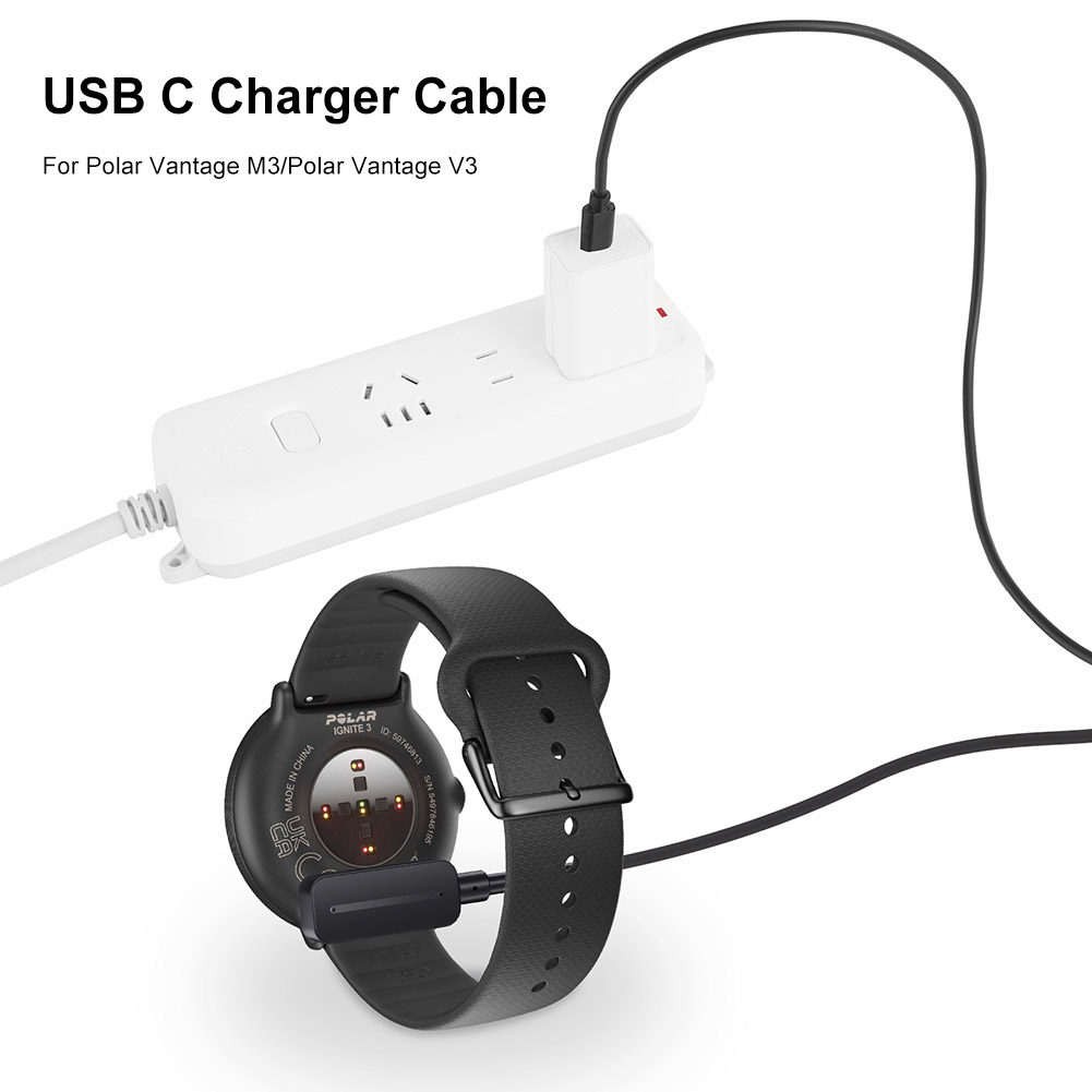USB C สายชาร์จ 1M อะแดปเตอร์ไฟ - Smartwatch X2 บทวิจารณ์และราคา